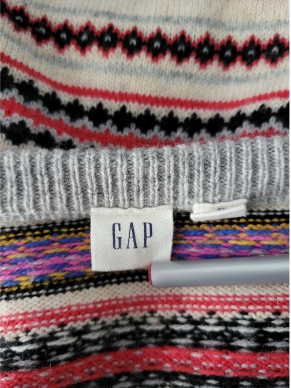 GAP Stripe Sweater Vintage - Picture 4 of 7